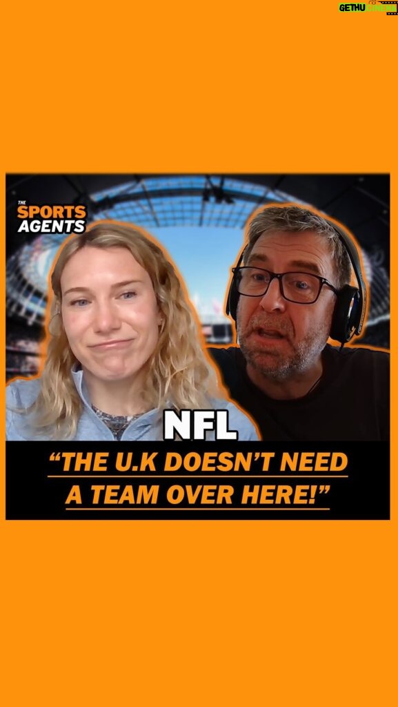 Gabby Logan Instagram - Would you like to see an NFL franchise based in the UK? 🏈 🇬🇧 🇺🇸