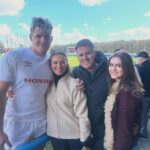 Gabby Logan Instagram - First bank holiday of 2024 🌟 @reuben_logan and @loislogansj loved watching you compete 🙌🏻 And @christineyorathdesign thank you for the excellent t shirt 🙏🏻