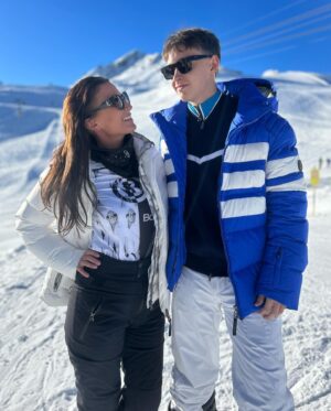 Gabriela Partyšová Instagram - Sluncem zalité dny ve @stmoritz @bogner_czech @bogner.official #bogner #slunce #spolu