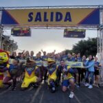 Gabriela Carrillo Instagram - Así fue el ambiente que se vivió en la #CarreraÁguila, en las inmediaciones del #EstadioAzteca, donde se dieron cita celebridades del espectáculo y el deporte, para acompañar a las familias mexicanas que se sumaron a esta gran fiesta deportiva en la que todos resultaron ganadores 🏆🥇 #EstoEsAmérica