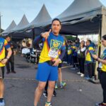 Gabriela Carrillo Instagram - Así fue el ambiente que se vivió en la #CarreraÁguila, en las inmediaciones del #EstadioAzteca, donde se dieron cita celebridades del espectáculo y el deporte, para acompañar a las familias mexicanas que se sumaron a esta gran fiesta deportiva en la que todos resultaron ganadores 🏆🥇 #EstoEsAmérica