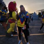 Gabriela Carrillo Instagram - Así fue el ambiente que se vivió en la #CarreraÁguila, en las inmediaciones del #EstadioAzteca, donde se dieron cita celebridades del espectáculo y el deporte, para acompañar a las familias mexicanas que se sumaron a esta gran fiesta deportiva en la que todos resultaron ganadores 🏆🥇 #EstoEsAmérica