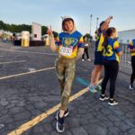 Gabriela Carrillo Instagram - Así fue el ambiente que se vivió en la #CarreraÁguila, en las inmediaciones del #EstadioAzteca, donde se dieron cita celebridades del espectáculo y el deporte, para acompañar a las familias mexicanas que se sumaron a esta gran fiesta deportiva en la que todos resultaron ganadores 🏆🥇 #EstoEsAmérica
