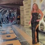 Gabriela Carrillo Instagram - Muy feliz en el evento del año! #premiosbandamax2023 @tvbandamax . . . Vestido de @katiafontiniprive Maquillaje de @beauty_clau_ Peinado de @marina_diaz_hair_makeup