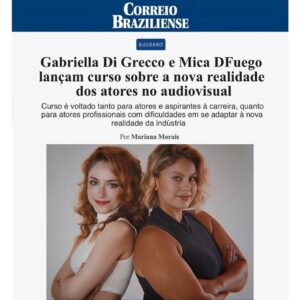 Gabriella Di Grecco Instagram - ✨O Novo Ator✨ nasce na semana que vem!

A indústria audiovisual deu uma guinada de 180 graus depois da pandemia e isso mudou completamente a vida dos atores e o mercado de trabalho.
Visando ajudar tanto os atores que estão começando quanto os que precisam se adaptar, O Novo Ator veio pra trazer soluções práticas e concretas para que os atores tenham consciência de classe e vivam através da sua arte sabendo ter autonomia e monetizando da forma que merece!

Matéria completa no site e nos stories!
Mais infos na bio e nos stories!

Obrigada 
@correio.braziliense pelo espaço
@moraismarianam pela matéria
@brunabrandaocom pela parceria
