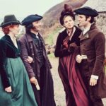 Gabriella Wilde Instagram - The end of and era. Final episode of #poldark tonight #bbcone. Goodbye Caroline I’ll miss you and the wonderful and talented cast and crew. Four years , two children later what a journey! 💗 @bbc @official_poldark @bbcone