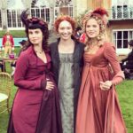 Gabriella Wilde Instagram - The end of and era. Final episode of #poldark tonight #bbcone. Goodbye Caroline I’ll miss you and the wonderful and talented cast and crew. Four years , two children later what a journey! 💗 @bbc @official_poldark @bbcone