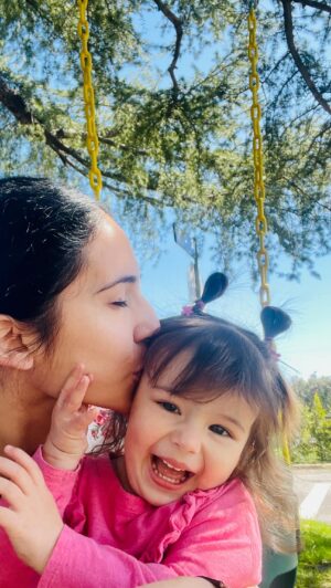 Gabrielle Ruiz Instagram - Two sweet for words. My Mercedes baby girl is 2 today. 🥳 We just love being your parents, your game players, your staff, your groupies, your guardians, your lifers. We love you sweet, sweet girl. HBD MERC! 💕 @ppisanchyn @leelapuppypants