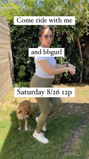 Gabrielle Ruiz Instagram - Hey LA local lovers. Come cycle with me this Saturday 8/26 12pm at CycleBar Sherman Oaks. All ride proceeds go to @every_day_action, redirecting Hollywood’s untouched set foods to local shelters and public refrigerators. 

Cost: $50 or $100, swag and raffle entry included. Dog in video not included. Must create a CycleBar acct. 

Link in bio! #endworldhunger #everydaysction #cyclebar #reducewaste #reducefoodwaste