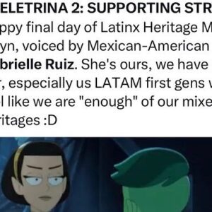 Gabrielle Ruiz Instagram - For the final day of #latinxheritagemonth I am proud to represent Mexican-American actors and Vulcans on #startreklowerdecks. And to all of you have ever been told you are  not enough, like T’Lyn you too are Latinx as a motherf***er.