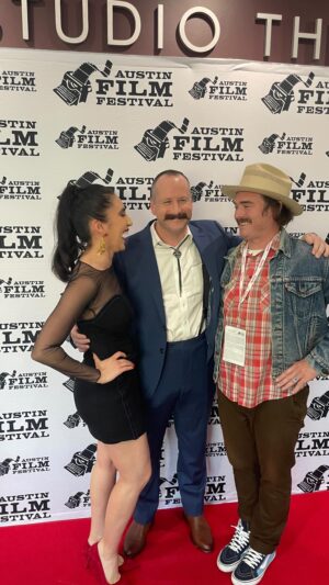 Gabrielle Ruiz Instagram - @dancedadsmovie world premiere celebration. ✨ #cuffitchallenge #austinfilmfestival #aff #airbnb