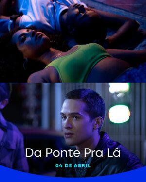 Gabz Instagram - #DaPontePraLá, nova série nacional da Max, com os maiorais @ehagabz, @joaoguilherme e @victorliaam chega em abril e eu NÃO ESTOU NADA PRONTA!!!! É daquelas que tem tudo que a gente gosta: mistério 👀, amizade 👫🏾 e romance 😍 Fiquem ligados que em breve vou contar mais sobre essa história.