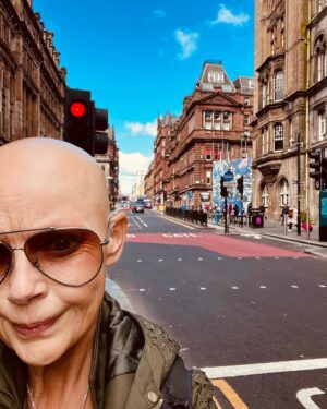 Gail Porter Instagram - Afternoon Glasgow x