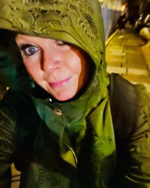 Gail Porter Instagram - Channeling my inner Yoda for a night oot!