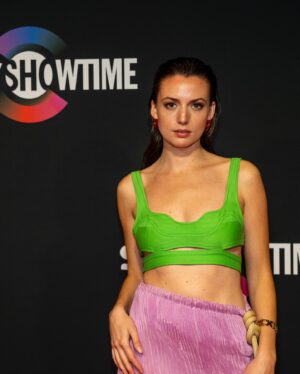Gaite Jansen Instagram - Thank you for having us @skyshowtimenl 💚 #ItsTime #SkyShowtime #ad 💚 

💚team💖 : @graziellaferrarostyling & @shiona_franke_makeup 🙏✨