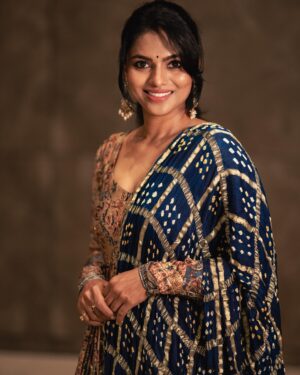 Ganavi Laxman Instagram - Thank you for the look and click❤️❤️💕💕.
Designed and Styled by:@hariniramakrishna.
 📸 by: @rohitnagsai