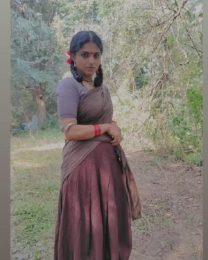 Ganavi Laxman Instagram - My Rudrangi.
She taught me lot many things!!specially, she brought my innocence back!!
 thank you for giving me this character @ajay_samrat006