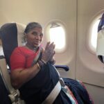 Gangavva Instagram - విమానం ఎక్కిన #firstflight 📸 @myvillageshow_anil