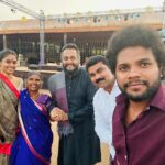 Gangavva Instagram - Participated as a chief guest in Yaksha program at Isha - Adiyogi #mahashivarathri2023 . We are blessed 🥺🙏 . @isha.foundation @radhejaggi @consciousplanet @anjimamaaa @madhualwaala . #shivarathri #myvillageshow #ishafoundation #isha #lordshiva🙏 #meditation #gangavva #anilgeela #tamilanadu