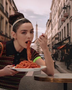 Garance Marillier Instagram - can’t believe this is real but so happy to announce I am  part of the Lacoste family 
🐊🥲 #LacosteAmbassador
 
Thank you @thepopmag and @retoschmidd 📸
@lacoste @louise_trotter_