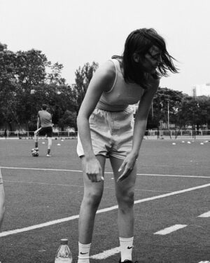 Garance Marillier Instagram - Pronounce « Gadji Fc » 
⚽️🦋💞