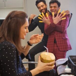 Garima Arora Instagram - Wolverine strikes again 🐺😜...Story your "wolverine" look and tag me!
.
.
.
#Shotoniphone14promax
#RanveerBrar #wolverine #wolverinelookalike #justforfun #shootscenes #shootdiaries #behindthescenes #fun #funnyvideos #funreels #wolverinestrike #reelitfeelit #reelinstagram