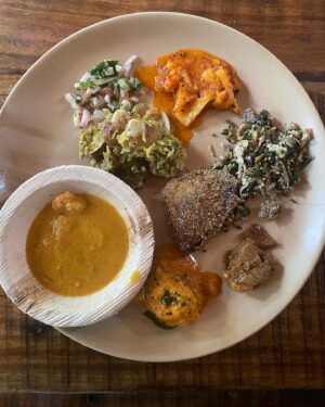 Garima Arora Instagram - My favorite meal of 2022 has to be the one from the GSB kitchen of @maachli_farmstay . We spent 2 nights with the Samant family in their home with the amazing women of the house..cooking on open fire, in earthen pots, listening to their stories and eating our hearts out!