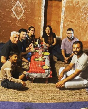 Garima Arora Instagram - Joy lies not just in eating together but also in sharing the kicthen❤️ spending the day cooking with the women of the Prajapat household was a deep dive into their ingredients, cooking techniques, generational recipes and most importantly their robust appetite for life itself. Bajra roti- a meal of kadi, kachri and sangri- sweet childa- bajre ki kheech- poha