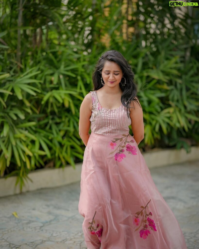 Gauri Kulkarni Instagram - When people call you Barbie 🩷🤭🌸 Dress- @_vastralekha_ P.C- @rushikeshhoshingphotography Styled- @tanmay_jangam