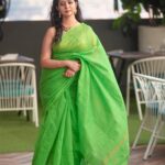 Gauri Kulkarni Instagram – It’s the Humidity 😒💚

Saree- @thechaphatales 
Make up- @nikitadhaygude_makeupartist 
Hair- @nehavaishnav_makeover 
P. C- @luminousproductionsindia