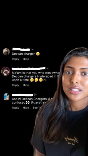 Gayathri Reddy Instagram - This Gayathri Reddy does not own a cricket team.