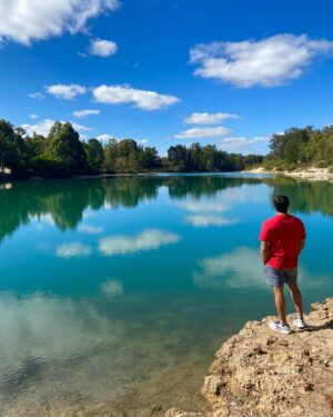 Gayathri Reddy Instagram - Prettiest little lake 😍 
📍Black Diamond Lake, WA