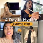 Gayathri Reddy Instagram - trying to be *PRODUCTIVE* on a gloomy day vlog🍁🌧️ (Link in bio)