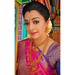 Gayatri Jayaraman Instagram - Thank you @shivi__jewels for this stunning jewellery. Loved it and it made me look divine! Check @shivi__jewels for all your jewellery needs!
#indianjewellery #instajewelry #womenentrepreneurs #traditionaljewellery #artificialjewellery #jewellerylover #jewellerycollabs 
#valli thirumanam