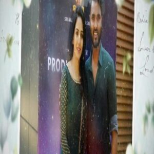 Gayatri Jayaraman Instagram - A new journey begins with lots of love and blessings on this auspicious day😍🥰. Happy to be on the team of this lovely film with Amir & Pavni. Here is the delightful video of Production No.1 Pooja🙏🏻😇❤️ 
#AmirPavni
#production1
#srinallaveerappaswamy