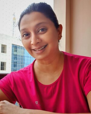Gayatri Jayaraman Instagram - Nothing like a workout! Back to fitness  day 1....feeling so good!