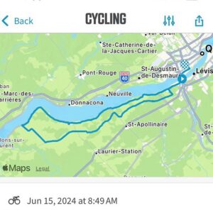 Geneviève O'Gleman Instagram - Mission accomplie !!!

Boucle du @granddefipierrelavoie réussie ! 🚴🏻‍♀️☀️🤩

Il y a un mois, j’apprivoisais mon tout premier vélo de route (avec des souliers à clip pis toute!) et j’étais pas mal intimidée par l’ensemble de l’œuvre. 

Et là, j’ai réussi 135km de vélo comme une pro✌🏻

Pas pire fière de moi! 🎉

Prête pour un nouveau défi! 

Que me suggérez-vous? Toutes disciplines confondues, je suis toute ouïe ! Go ! 

Genevieve xx