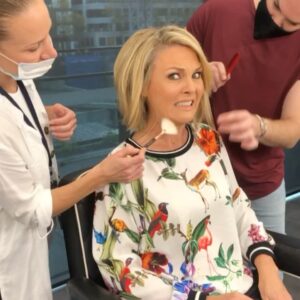 Georgie Gardner Instagram - Anyone else got the Friday sillies??? @morganhillhair @sandra_sleiman