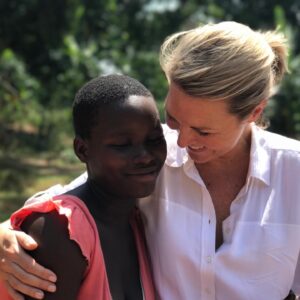 Georgie Gardner Instagram - This is Esther & 4 yrs ago my daughter & I had the enormous privilege to meet her & her classmates on a visit to Uganda’s @schoolforlifefoundation established by the extraordinary Sydney woman @annabellechauncy Did you know Uganda’s had the longest Covid school shut down in the world? Girls bear the brunt & we need to invest in them to ensure they succeed & get to fulfil their dreams. Esther’s dream is to be a nurse. Now is the time to contribute, every donation on November 23rd will be tripled for 24 hrs.  Link to donate in my bio #GivingDayForGirls #SheCouldBe #SchoolforLife