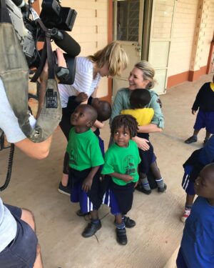 Georgie Gardner Instagram - This is Esther & 4 yrs ago my daughter & I had the enormous privilege to meet her & her classmates on a visit to Uganda’s @schoolforlifefoundation established by the extraordinary Sydney woman @annabellechauncy Did you know Uganda’s had the longest Covid school shut down in the world? Girls bear the brunt & we need to invest in them to ensure they succeed & get to fulfil their dreams. Esther’s dream is to be a nurse. Now is the time to contribute, every donation on November 23rd will be tripled for 24 hrs.  Link to donate in my bio #GivingDayForGirls #SheCouldBe #SchoolforLife