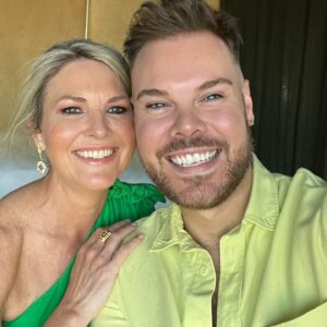 Georgie Gardner Instagram - A technicolor treat with this fave friend @morganhillhair seeing a brilliant production of @josephandtheamazingtechnicolor @capitoltheatresydney 🌈🎶👏