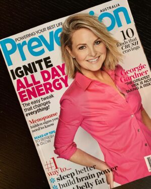 Georgie Gardner Instagram - Big thanks @preventionaus for making me a covergirl at my “veteran” age & stage! @brewbevanphoto you always make me smile & @cecilyanna you are just divine! #prevention