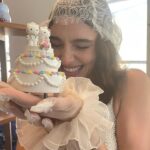 Georgie Henley Instagram - and on the 1st of october, breanna peter got married and the sun shone - a day of angels !!🪽🩵💒🪷🕊️