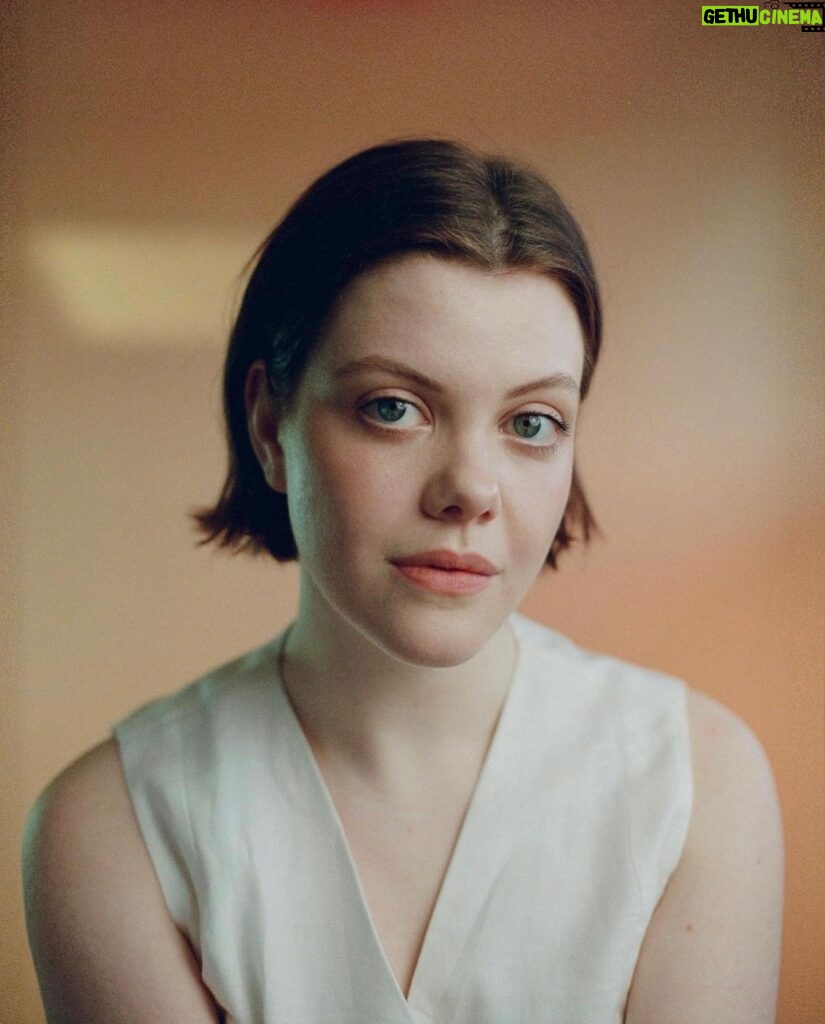 Georgie Henley Instagram - Being Serious with @patch_studio__❣️