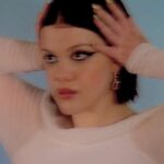Georgie Henley Instagram - okay last ones LAST ONES I SWEAR 💘 loved these BTS shots by angel @lenaangelides for @polyesterzine