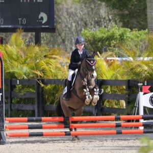 Georgina Bloomberg Instagram - The Itty Bitty jumpers have been a blast so far this season, with Viking and Jasper putting in some great rounds, and Ben O’Connor with our Nikita taking the win twice already. But the best part for these two best friends has by far been being able to do it all together. 💙(📷: @sportfot.photovideo). @ruthiemay20 @cianoconnor_official @thebreenteam @mwg330