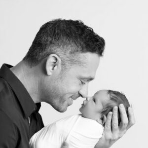 Georgina Bloomberg Instagram - A few of my favorite shots from @glowportraits to celebrate this perfect little guy turning 8 weeks old today. 💙