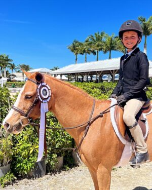 Georgina Bloomberg Instagram - It was quite a weekend for this boy. He helped his baseball team win the first round of the playoffs, his soccer team win their last game of the season, guided Fairytales to 8th in the pony derby, took on his first USEF medal and WIHS equitation classes, jumped his first puddle jumpers classes clean with Nikita, and then to top it all off, was champion and won the classic in the small pony hunter division with Rico Suave. To say I am insanely proud of what this guy has accomplished would be an understatement, but I am even more in awe of the work and effort he puts in, and forever grateful to all of the amazing people who make it possible for him.