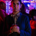 Geraldine Viswanathan Instagram - Geraldine Viswanathan plays Marian in Drive-Away Dolls. Witness Geraldine’s brilliant performance in UK cinemas this weekend. #DriveAwayDolls