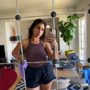 Geraldine Viswanathan Instagram - back on my bullshit